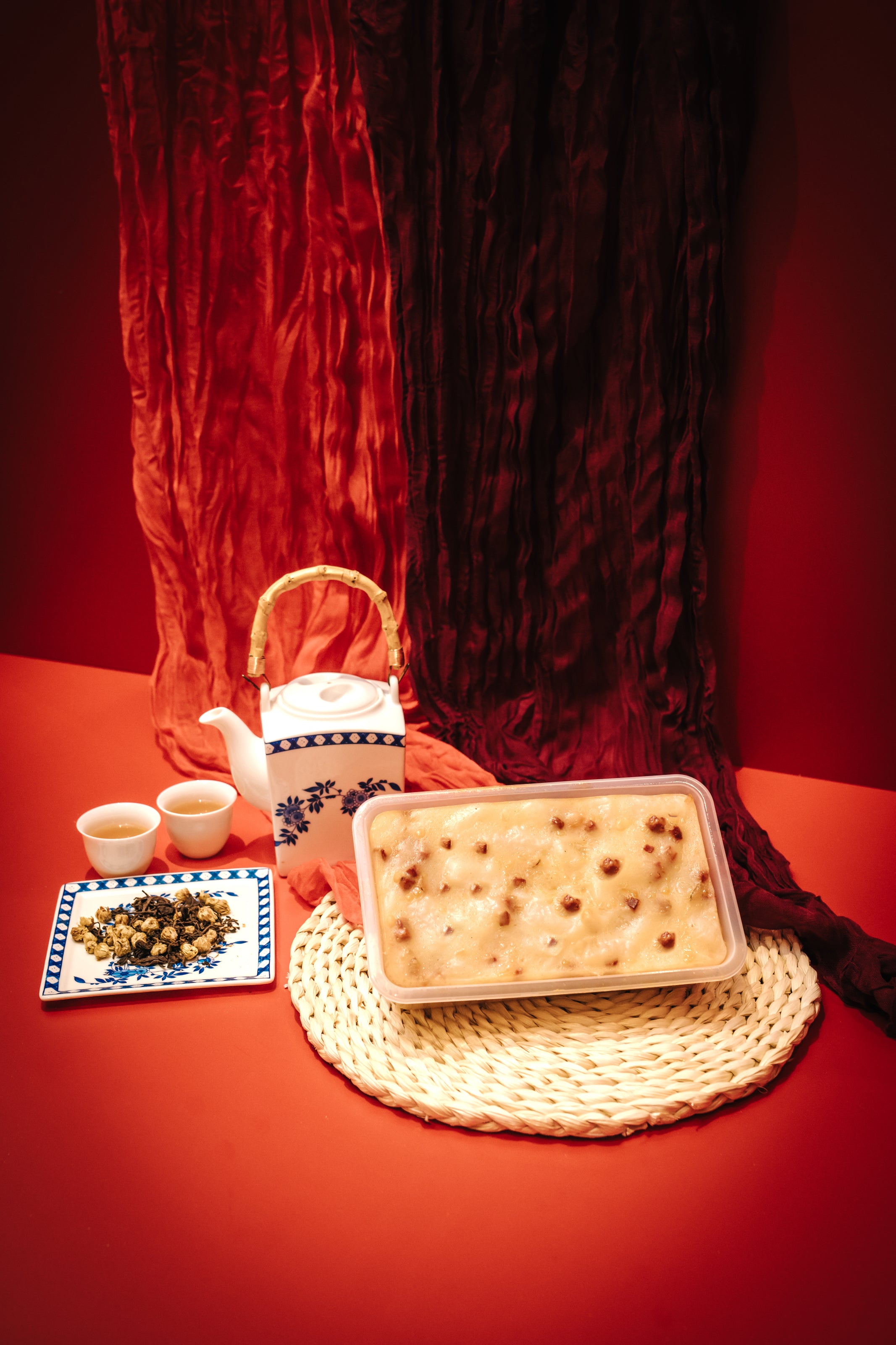 Spanish Smoked Sausage Radish Cake