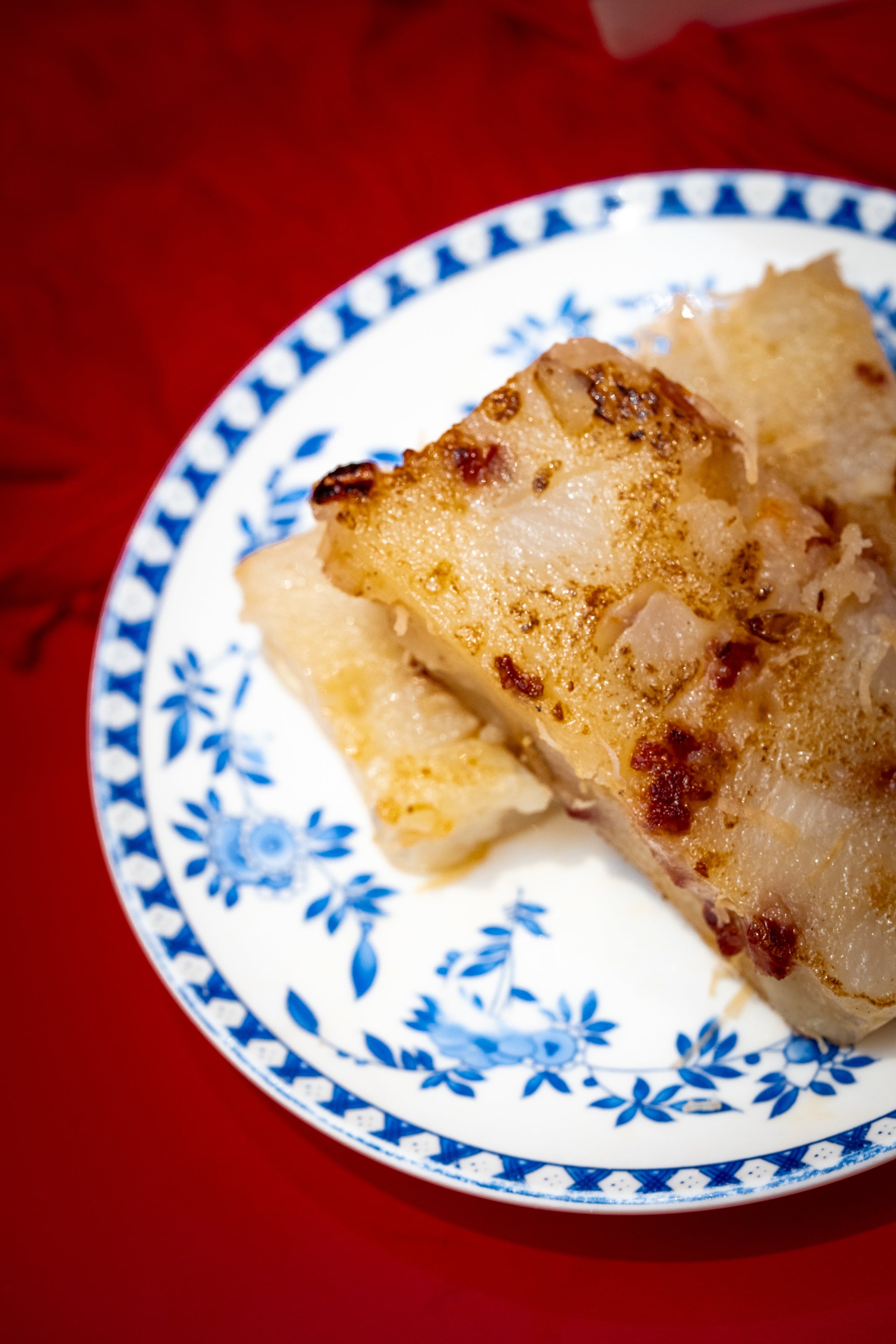 Spanish Smoked Sausage Radish Cake