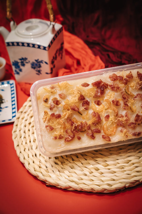 Master Chef Handmade Dried Shrimp Radish Cake