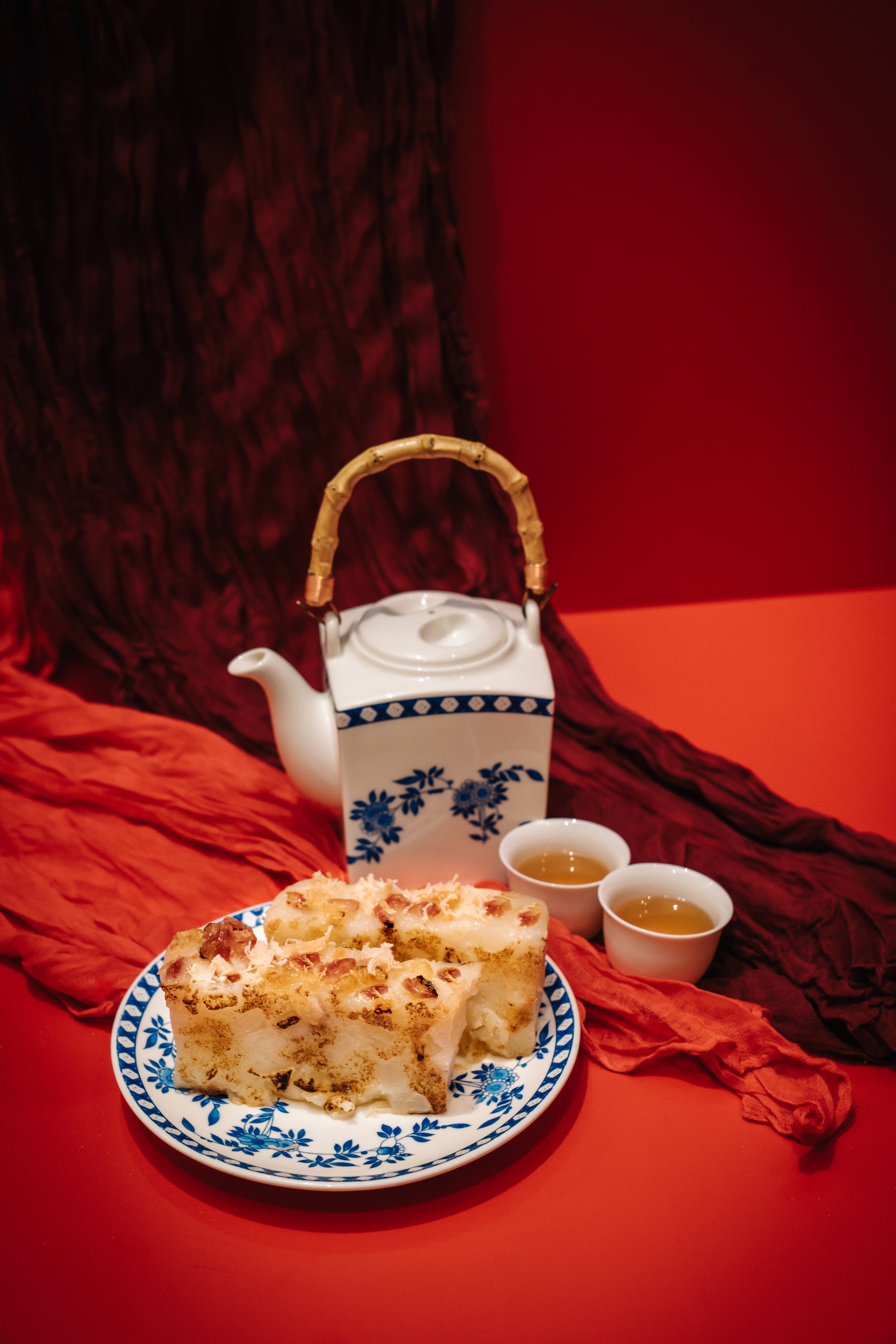 Master Chef Handmade Dried Shrimp Radish Cake